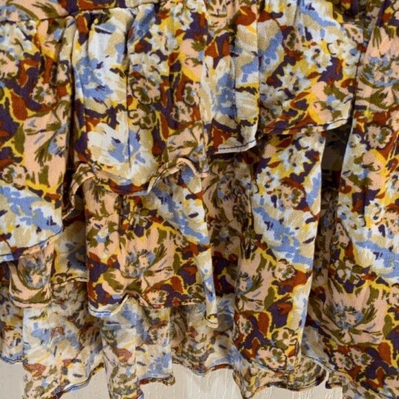 NWT Free People Women's Nadia Faux-Wrap Ruffled SZ 2 - Picture 6 of 10